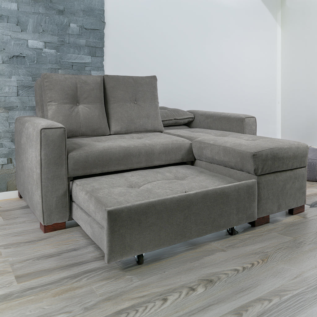 SOFA CAMA ORQUIDEA BAUL 3 CUERPOS