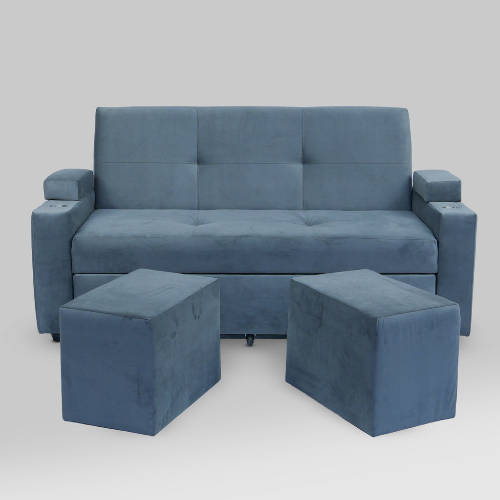 SOFA CAMA TREBOL  1 POSA VASO