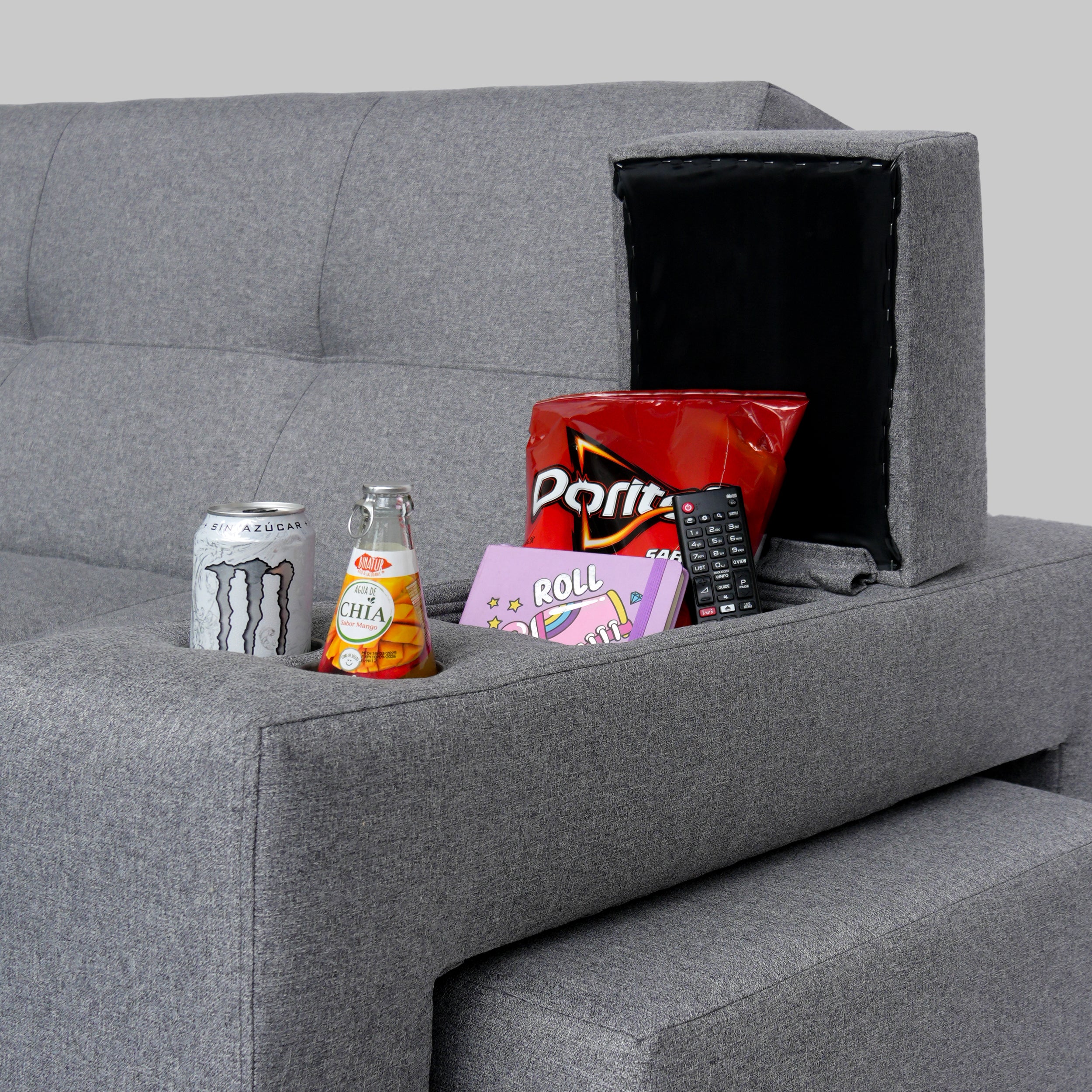 SOFA CAMA TREBOL 3 CUERPOS 185cm
