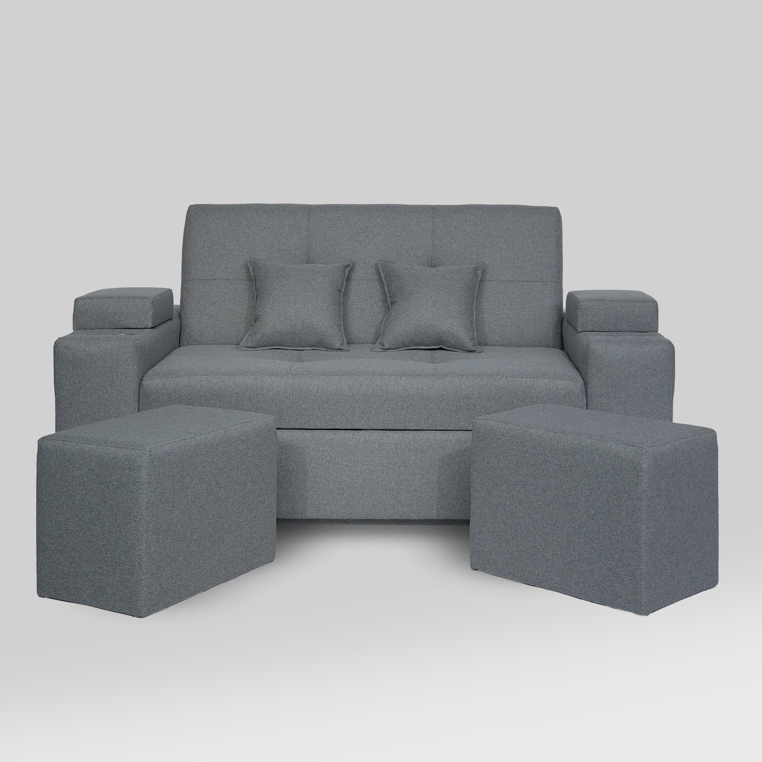 SOFA CAMA TREBOL 3 CUERPOS 185cm