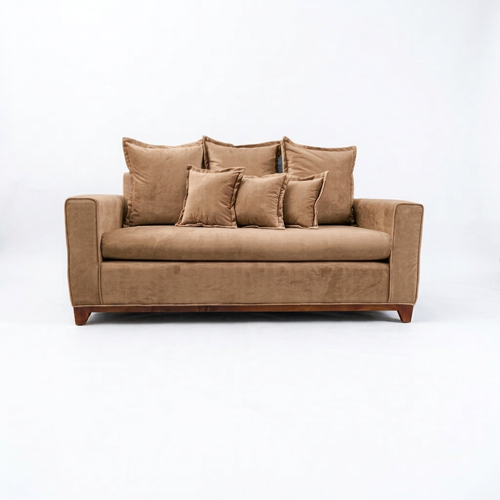 SOFA 2 CUERPOS ESMERALDA