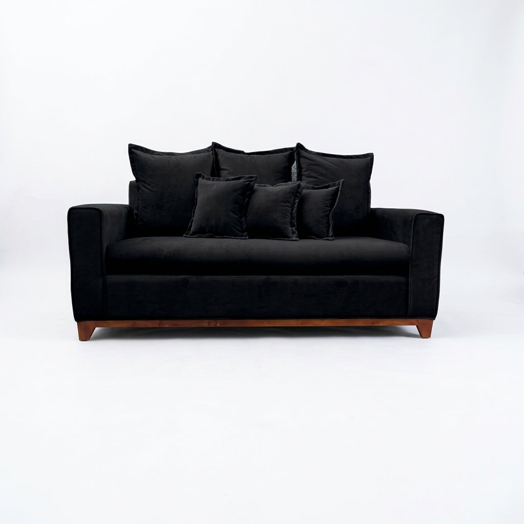 SOFA 2 CUERPOS ESMERALDA