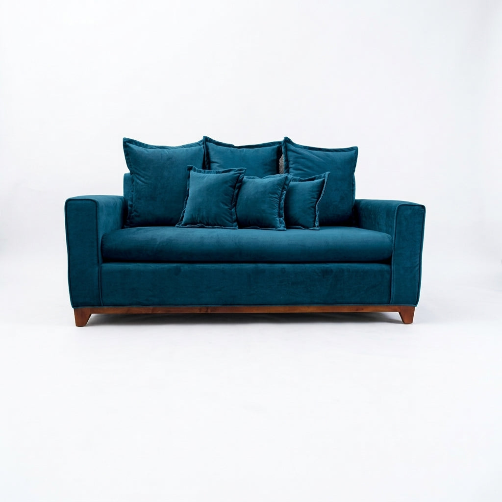 SOFA 3 CUERPOS ESMERALDA