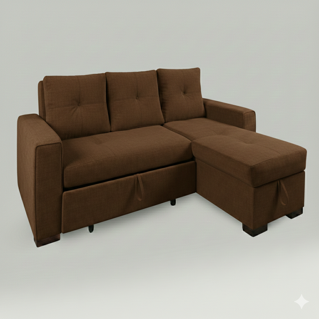 SOFA CAMA ORQUIDEA BAUL 3 CUERPOS