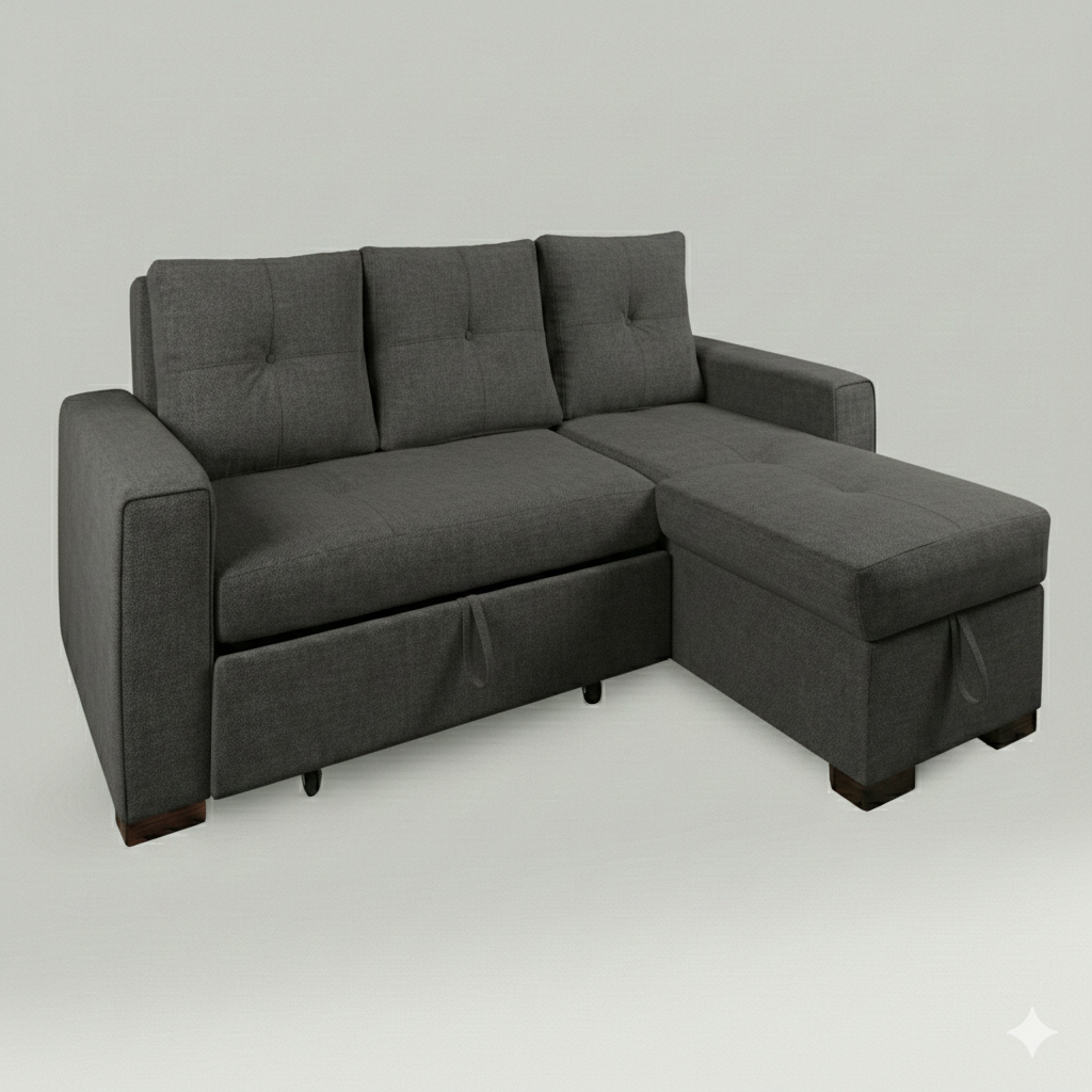 SOFA CAMA ORQUIDEA BAUL 3 CUERPOS