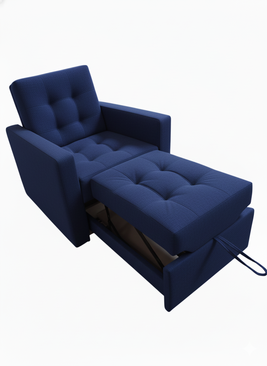 Sillón Cama Lirio 1 Cuerpo