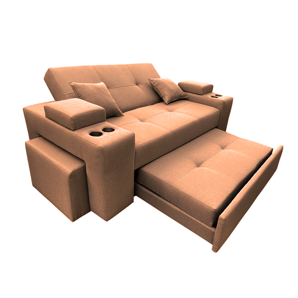 SOFA CAMA TREBOL 3 CUERPOS 185cm