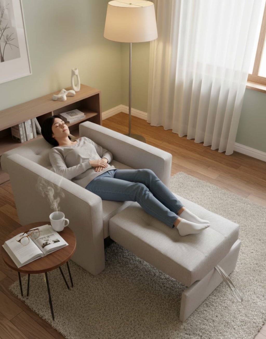 Sillón Cama Lirio 1 Cuerpo