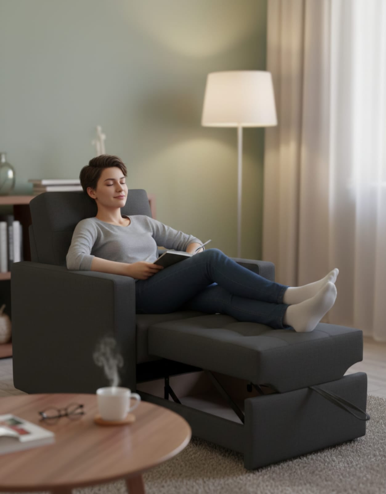 Sillón Cama Lirio 1 Cuerpo