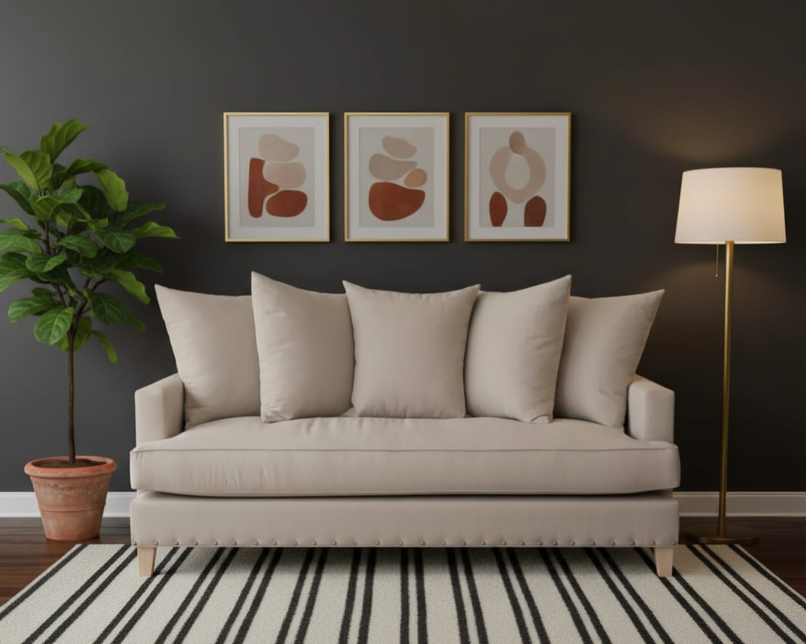 SOFA 3 CUERPOS AFRICA