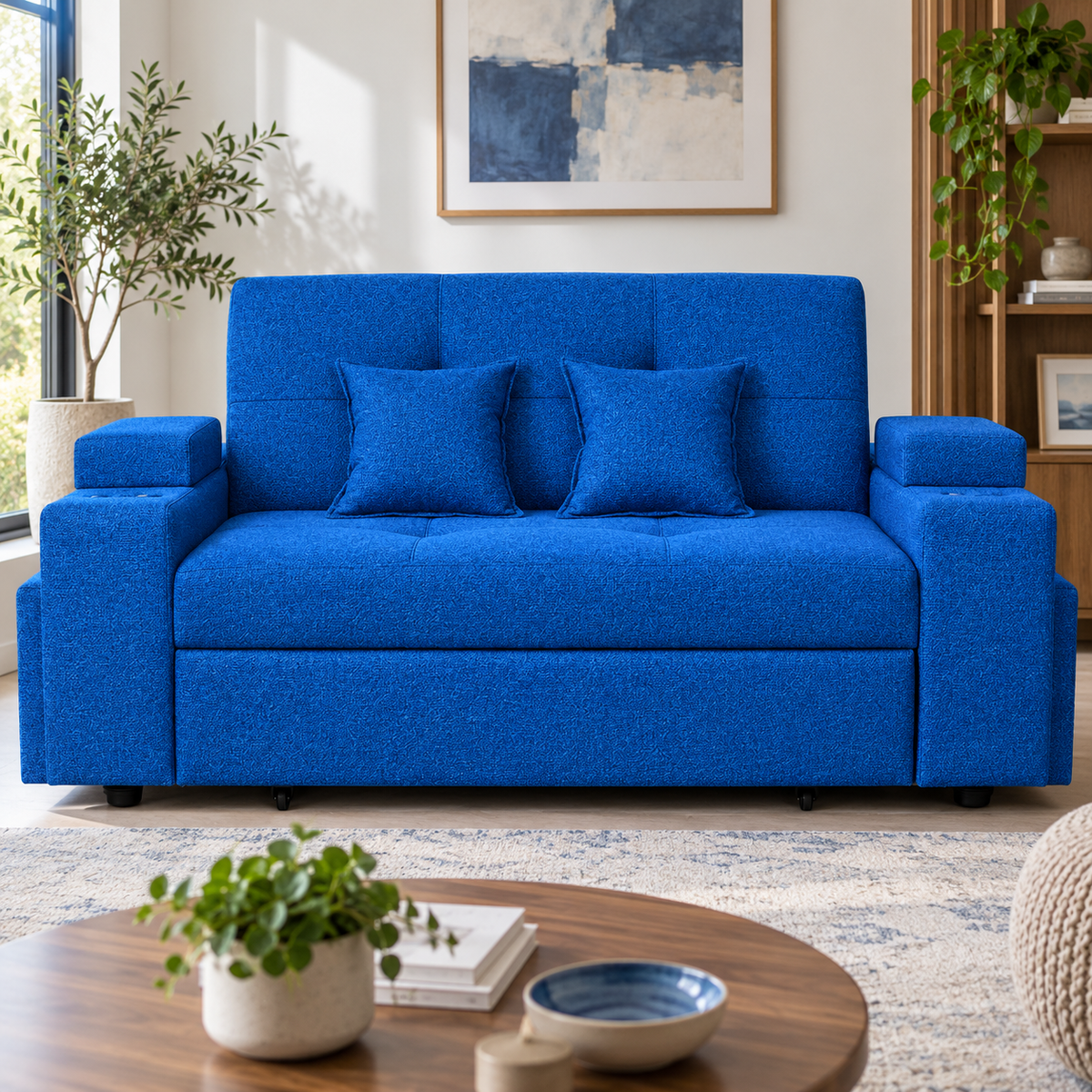 SOFA CAMA TREBOL 3 CUERPOS 185cm