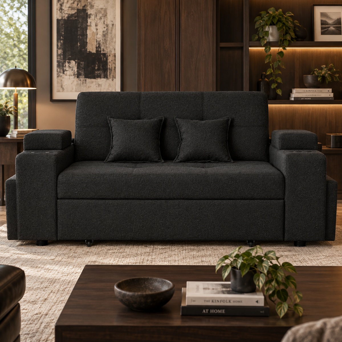 SOFA CAMA TREBOL 3 CUERPOS 185cm